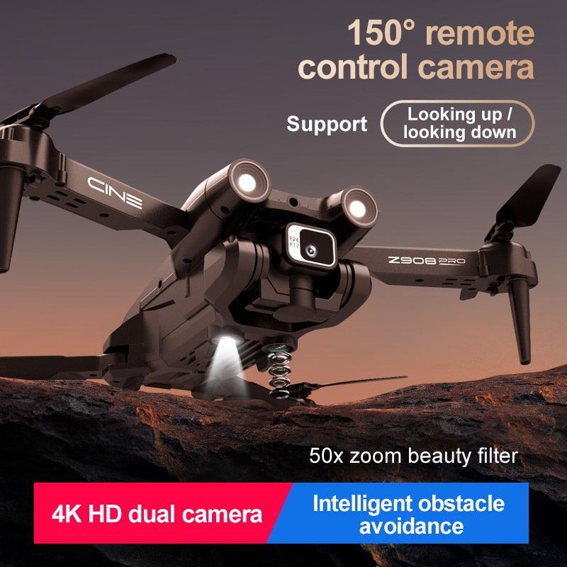 KBDFA Z908 Pro Drone 4K HD Professional ESC Camera Drones Optical Flow Positioning 2.4G Wifi Obstacle Avoidance Dron Toy Gift - RCDrone