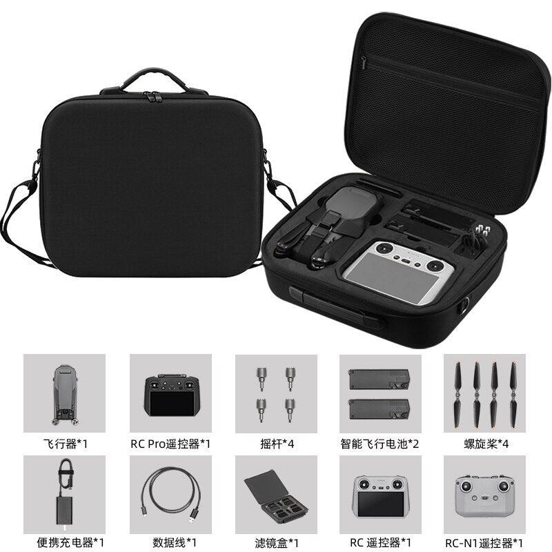 Portable Shoulder Bag for DJI Mavic 3/3 Classic/3 Cine Smart Remote Control Carrying Case Storage Bag Handbag Drone Accessories - RCDrone