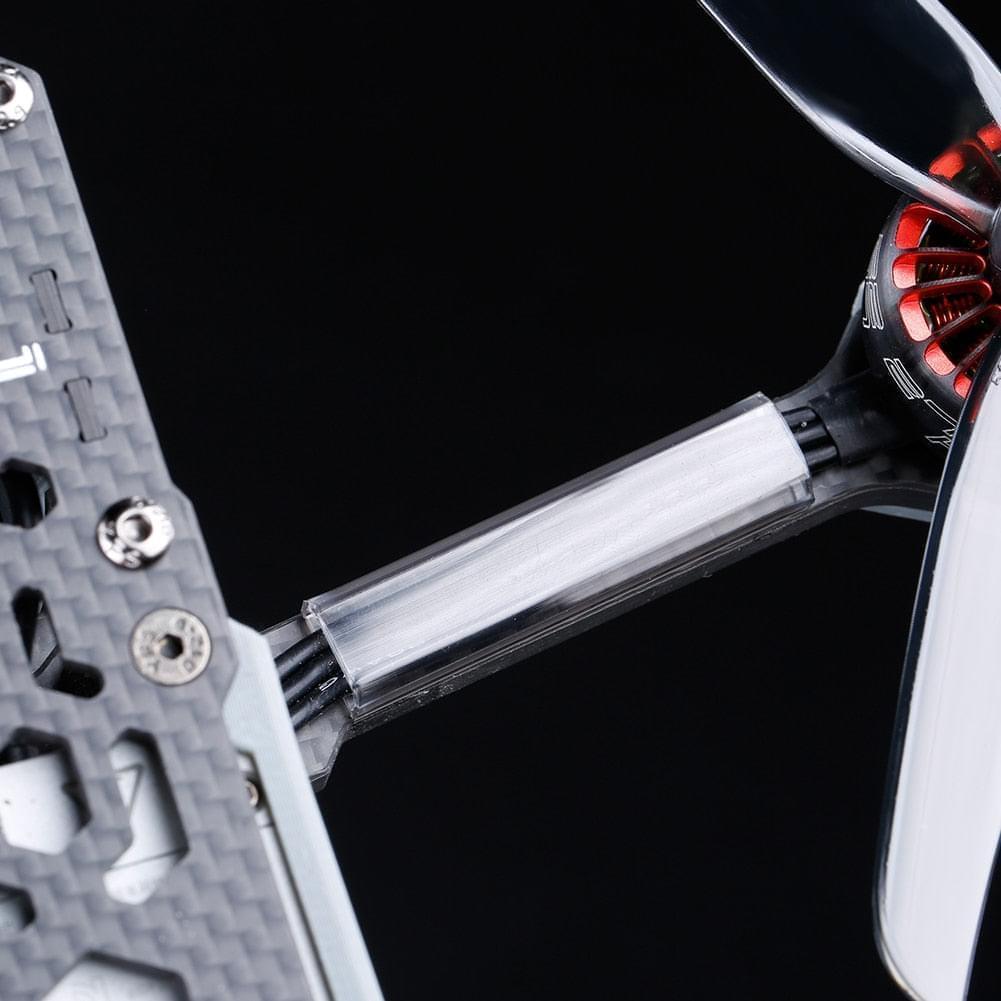 10PCS IFlight Motor Wire Shield Protection Tube 16X5mm 20X5mm 24.5X5mm 40X5mm 43X10mm 50X10mm 65X10mm for RC FPV Racing Drones - RCDrone