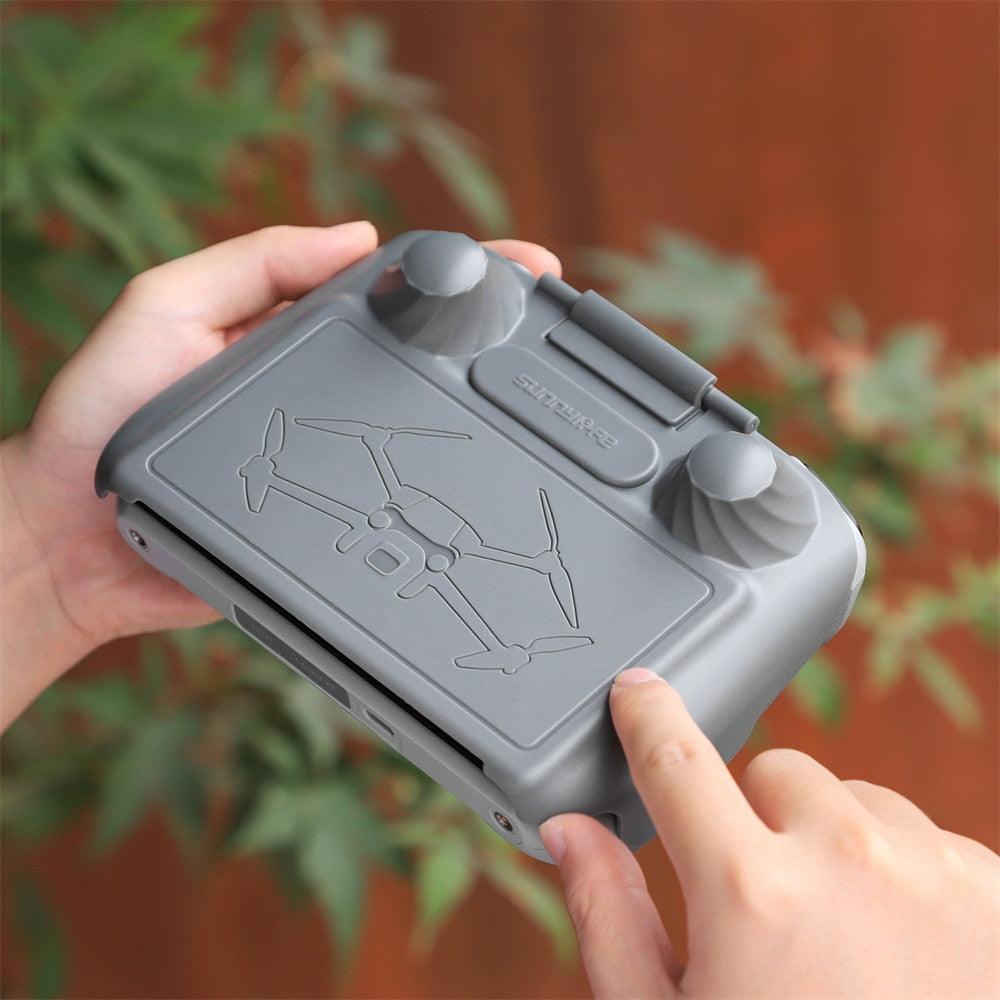 For DJI Mini 3 Pro Remote Control Sunhood 2in1 Controller Protector For DJI RC Hard Case Sun Hood Mini3 Accessories Cover Set - RCDrone