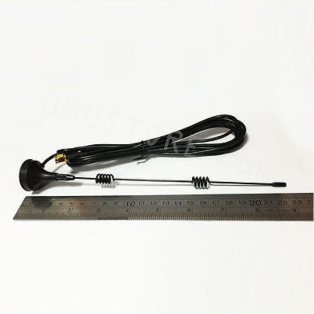 915MHZ GSM antenna small sucker 7dbi aerial 3meters cable SMA male For RFID UHF 3DR Radio Telemetry - RCDrone