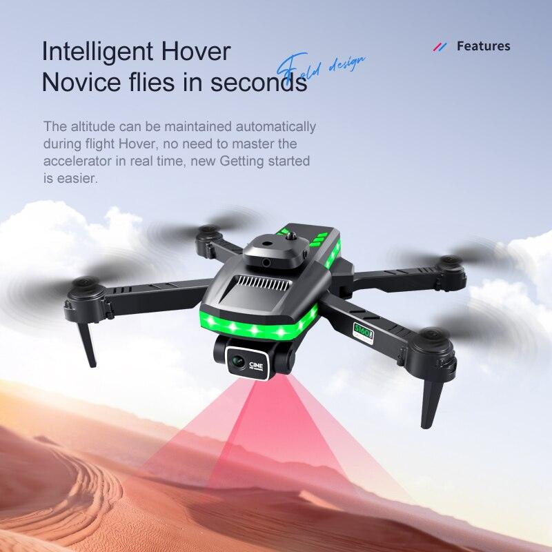 S160 Mini Drone - 4K HD Camera Four-sided Obstacle Avoidance Air Pressure Fixed Height Professional Foldable Quadcopter Toys - RCDrone