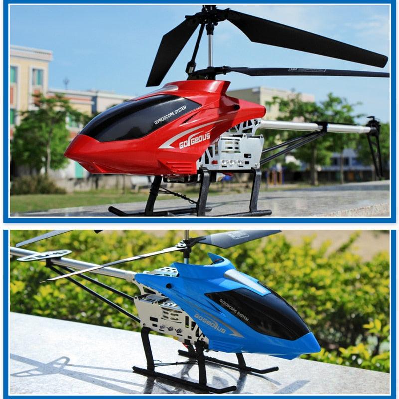 T-69 Large Rc Helicopter - 3.5CH 80cm Extra Large Remote Control Drone Durable Rc Helicopter Charging Toy Drone Model UAV Outdoor Aircraft Helicoptero - RCDrone