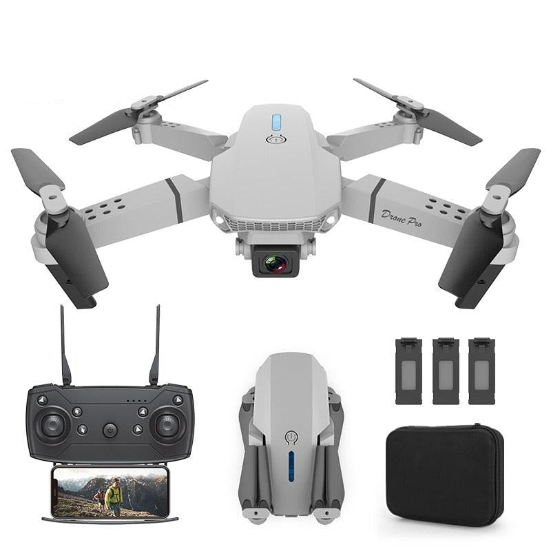 KBDFA E88 Pro Drone 4K HD WIFI FPV Drone 1080P Camera Height Hold RC