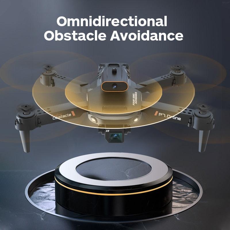 P7 Drone - 8K HD WIFI FPV 360 Obstacle Avoidance Drones Aerial Photography Four-Axis Rc Aircraft Rc Helicopter Kid Toy Gift - RCDrone