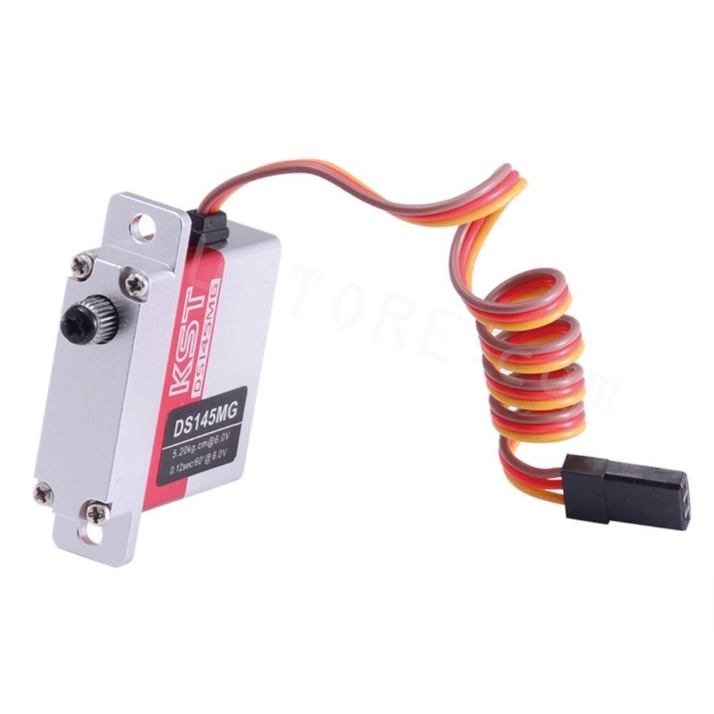 KST DS145MG 5kg 0.12 sec High Precision Metal Gear Digital Wing Glider Servo for UAV RC Car Robot Arm Boat Helicopter - RCDrone