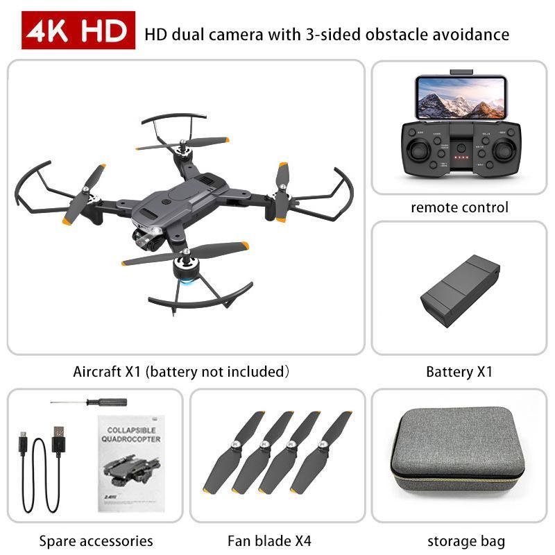 S819 Drone - 2023 New 4k Profesional HD Pair Camera With obstacle avoidance Brushless Motor Foldable Quadcopter Helicopter Toys - RCDrone