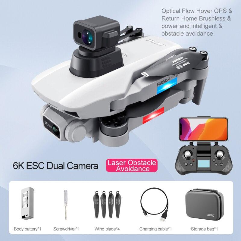 F8 GPS Drone - 2023 New Drone 6K HD Professional HD Camera GPS 5G WiFi FPV Drones Obstacle Avoidance Brushless Motor Quadcopter RC Helicopter Professional Camera Drone - RCDrone