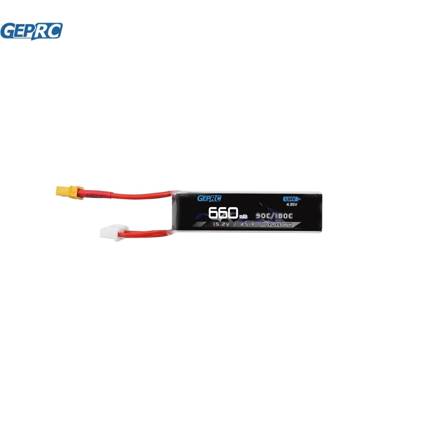 GEPRC 4S 660mAh LiPo Battery - 90/180C HV 3.8V/4.35V Suitable For Cinelog Series For RC FPV Quadcopter Drone Accessories FPV Drone Battery - RCDrone