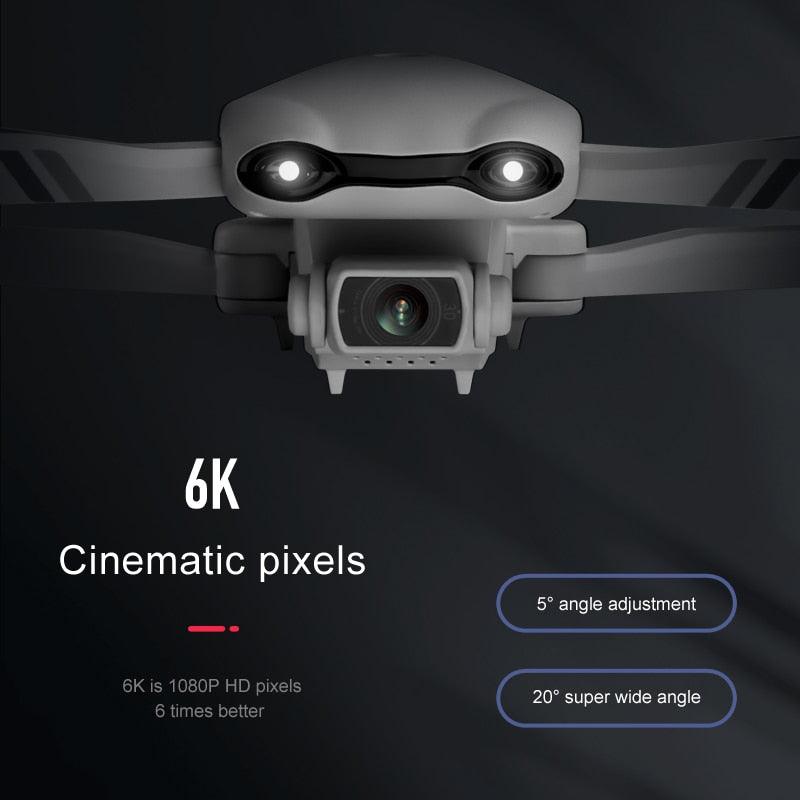 KBDFA F10 GPS Drone - 4K Professional 6K HD Dual Camera 2.4G/5G WIFI FPV RC Helicopter Foldable Quadcopter RC Distance aircraft - RCDrone