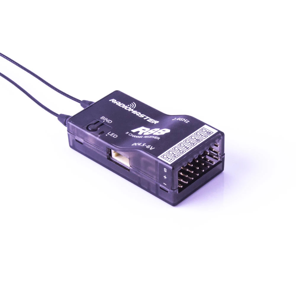 Radiomaster Multi-Protocol Receiver R81 R84 R86 R86C R88 4CH 6CH 8CH Receptor SBUS RSSI for FRSKY D8 D16 TX16S SE RC FPV Drones - RCDrone