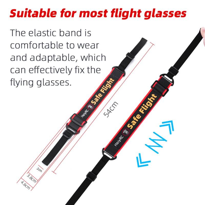 Band Head Strap Fixer for DJI FPV Goggles 2/V2 - HeadBand Battery Holder Charge Cable Clip Holder for DJI AVATA/FPV COMBO - RCDrone