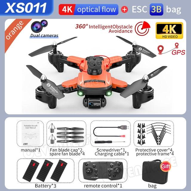 KBDFA XS011 Drone - 2023 New Mini Drone 4k Profesional HD Camera With obstacle avoidance Brushless Foldable Quadcopter RC Helicopter Toy - RCDrone