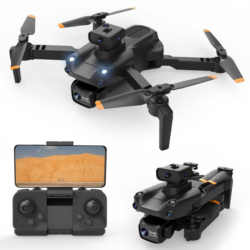 r/c folding four-axis drone camera