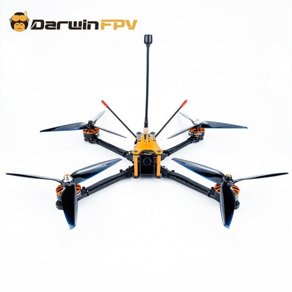 DarwinFPV Darwin129 FPV Drone - 280mm 7 Inch F4 OSD 50A BLHeli_S Dshot600 800mW 1500TVL Quadcopters - RCDrone