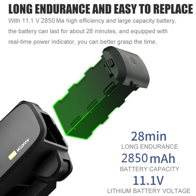 8811 Pro Drone - 6k HD Mechanical Gimbal Camera 2km Distance 5G Wifi Gps System Supports 32G TF Card Drones Professional Camera Drone - RCDrone