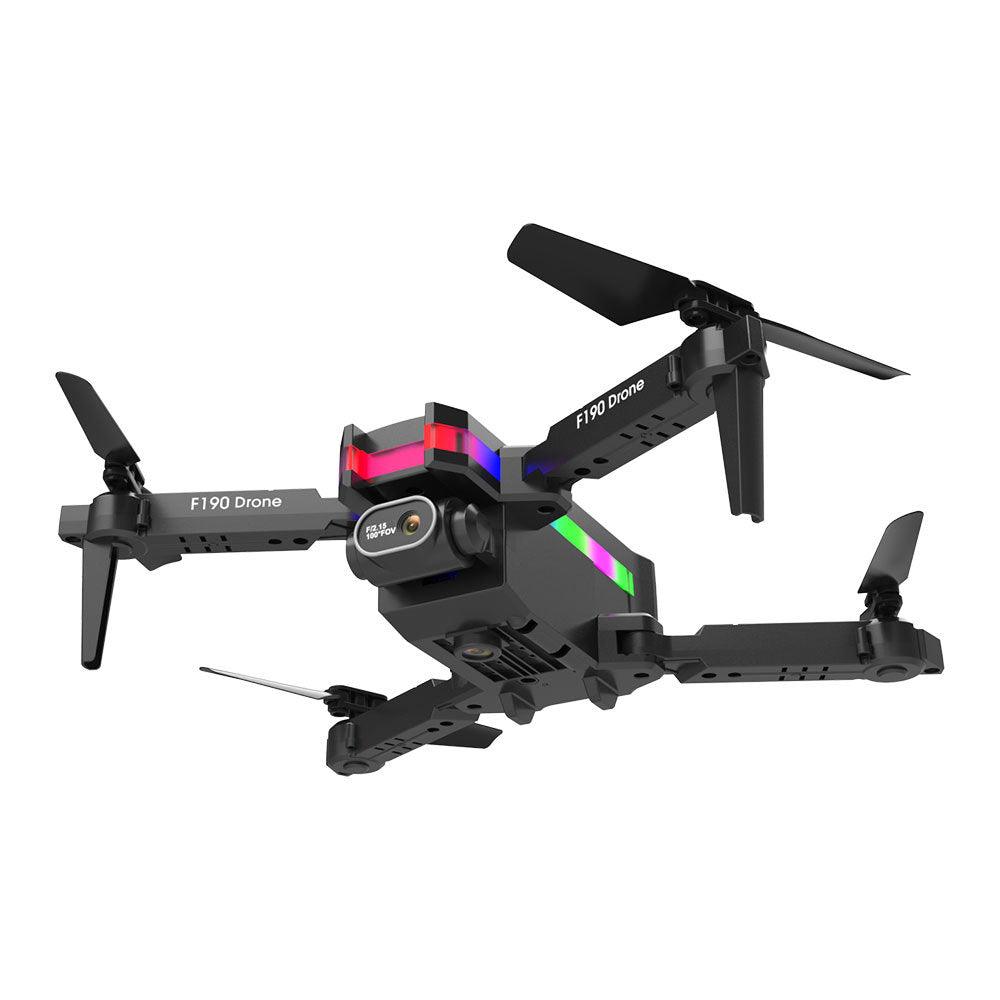 Drone F190 - Mini drone pliable 4K avec double caméra et vol de