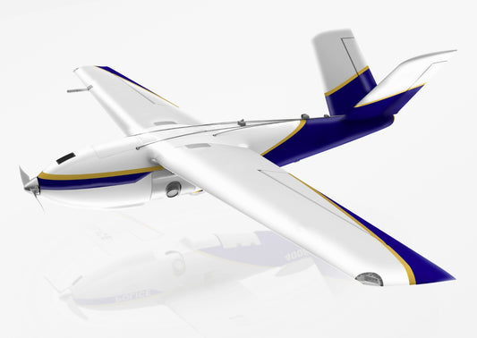 FEIMA P300 Fix-Wing Airplane Aerial Video Surveillance Platform