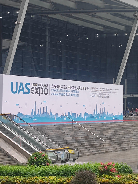 Real shot of UAS Expo 2024: The 9th Shenzhen International Drone World Congress Exhibition