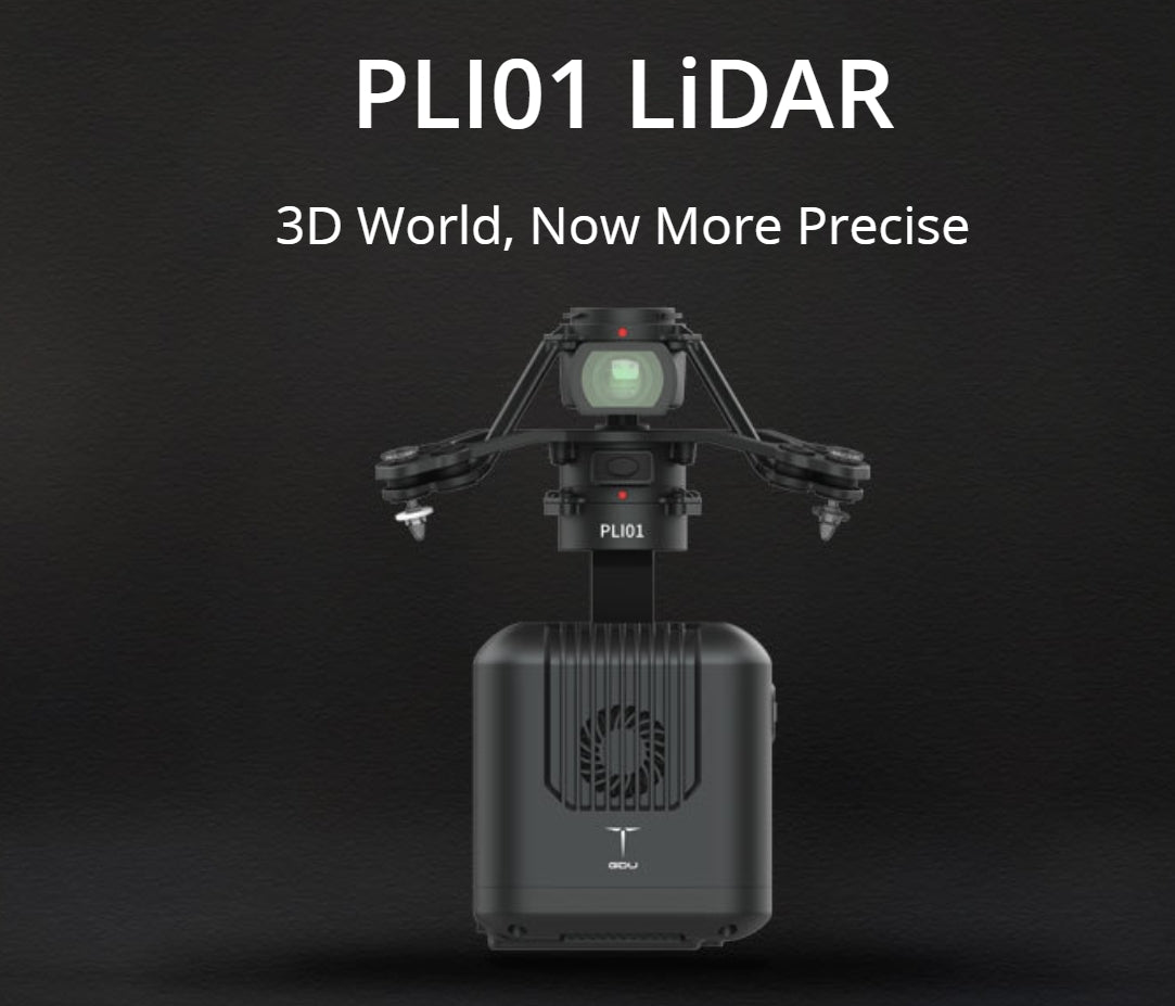 GDU PLI01 LiDAR Drone Gimbal Camera - High-Precision 3D Mapping for Surveying