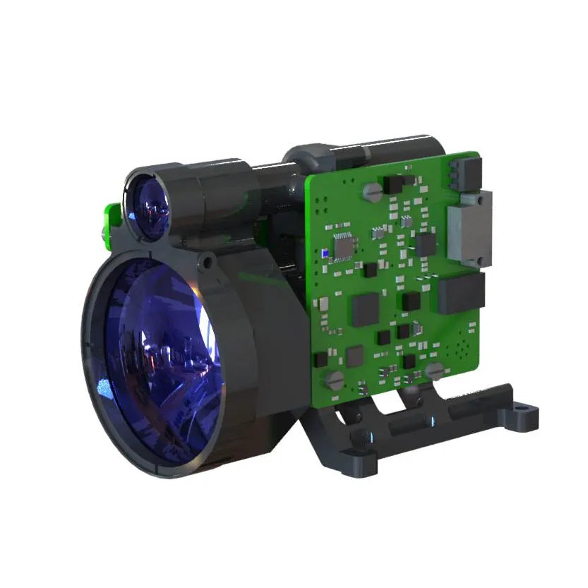 Replacement Module 3 Sta STA-D1013B 1535NM Módulo de buscador de rango láser de 13 km para UAV ...