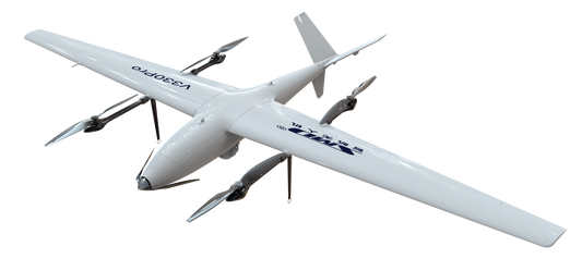 Smart Drone SMD V330 PRO VTOL - 270KM Voyage 3.5H Endurance 50KM Operation Radius Max Payload 4KG Electric VTOL UAV Aircraft