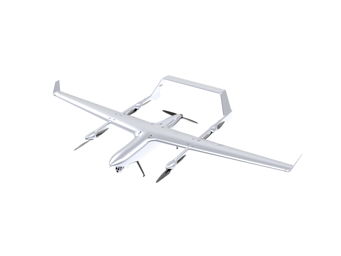 Smart Drone SMD V500E Electric VTOL - 210KM Voyage 2.5H Endurance 15KG Payload 50KM Operation Radius UAV Aicraft Drone