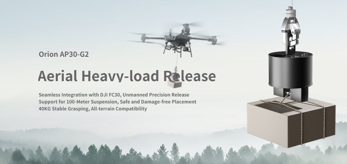 Load Release Wisson Orion AP30-G2 Aerial Heavy-Load Release System – RCDrone