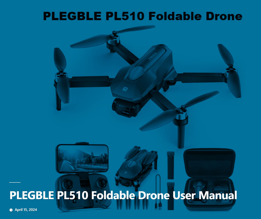 Plegble 510 Drone Manual Pdf