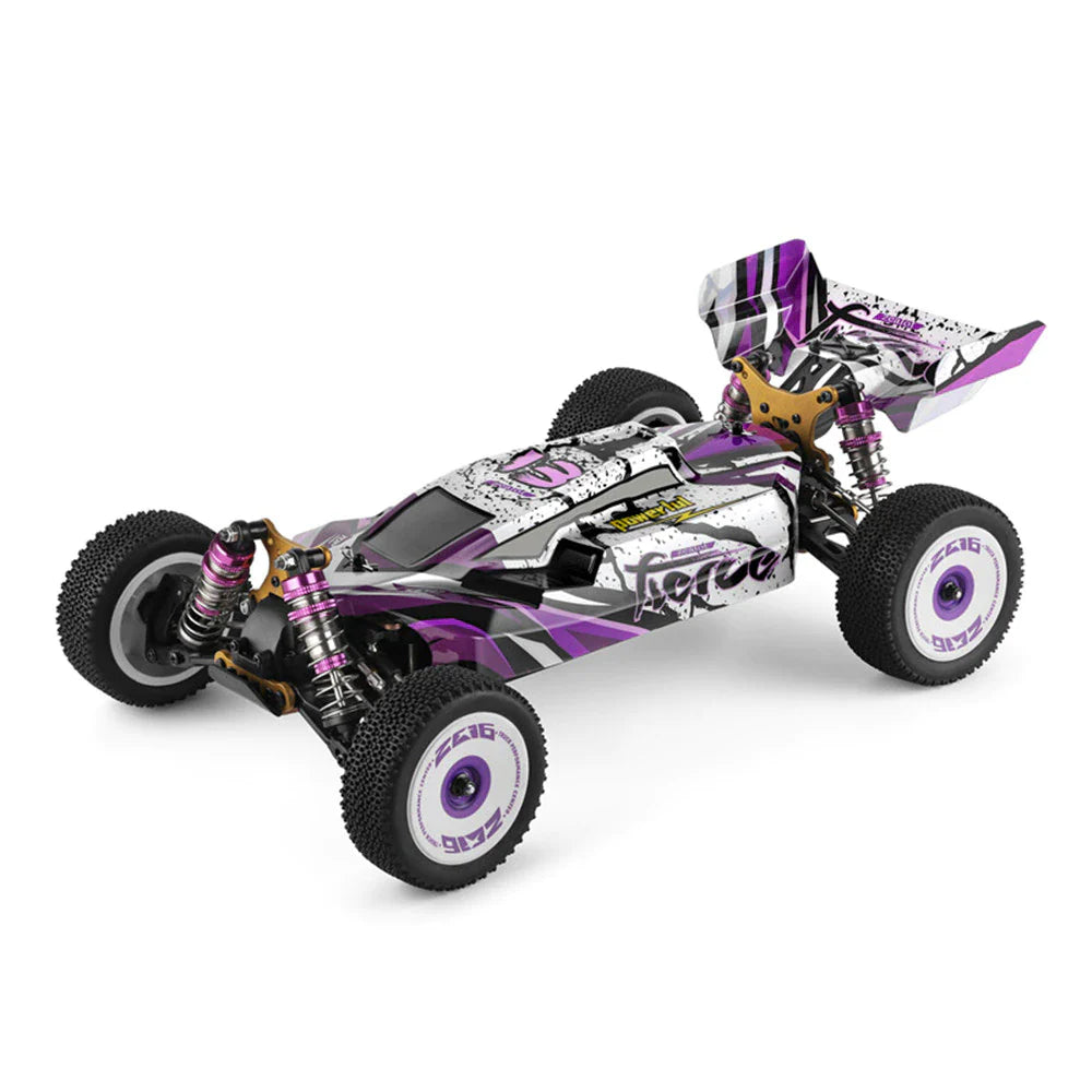 Wltoys 124019 RC Car 1/12 4WD 60km/h High Speed Off-Road Buggy with Alloy Chassis & 550 Motor