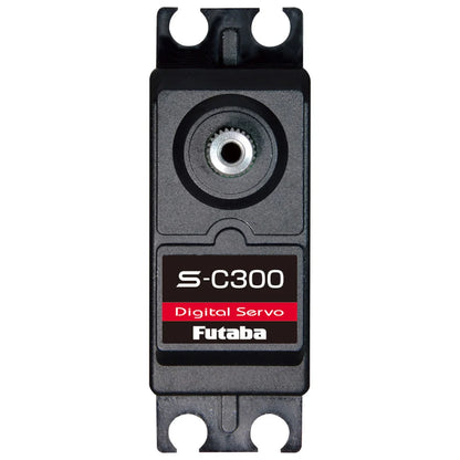 Futaba S-C300 S.BUS Digital Servo for 1/10 EP RC Cars, Metal Gears, UR/SR Modes, 0.12s, 9.6 kg·cm @7.4V