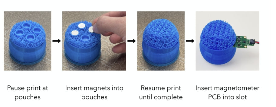 Плата магнітометра WowRobo Robotics eFlesh