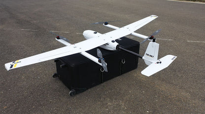 JOUAV CW-007 UAV - Portable Battery Operated Lightweight UAV Drone Airplane VTOL  1.3m Fuselage 2.2m Wingspan 1kg Payload
