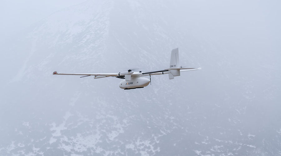 JOUAV CW-15 UAV - Multi-Purpose And Intelligent VTOL Drone 2.06M Fuselage 3.54M Wingspan 180min  6500m Ceiling 3kg Max Payload
