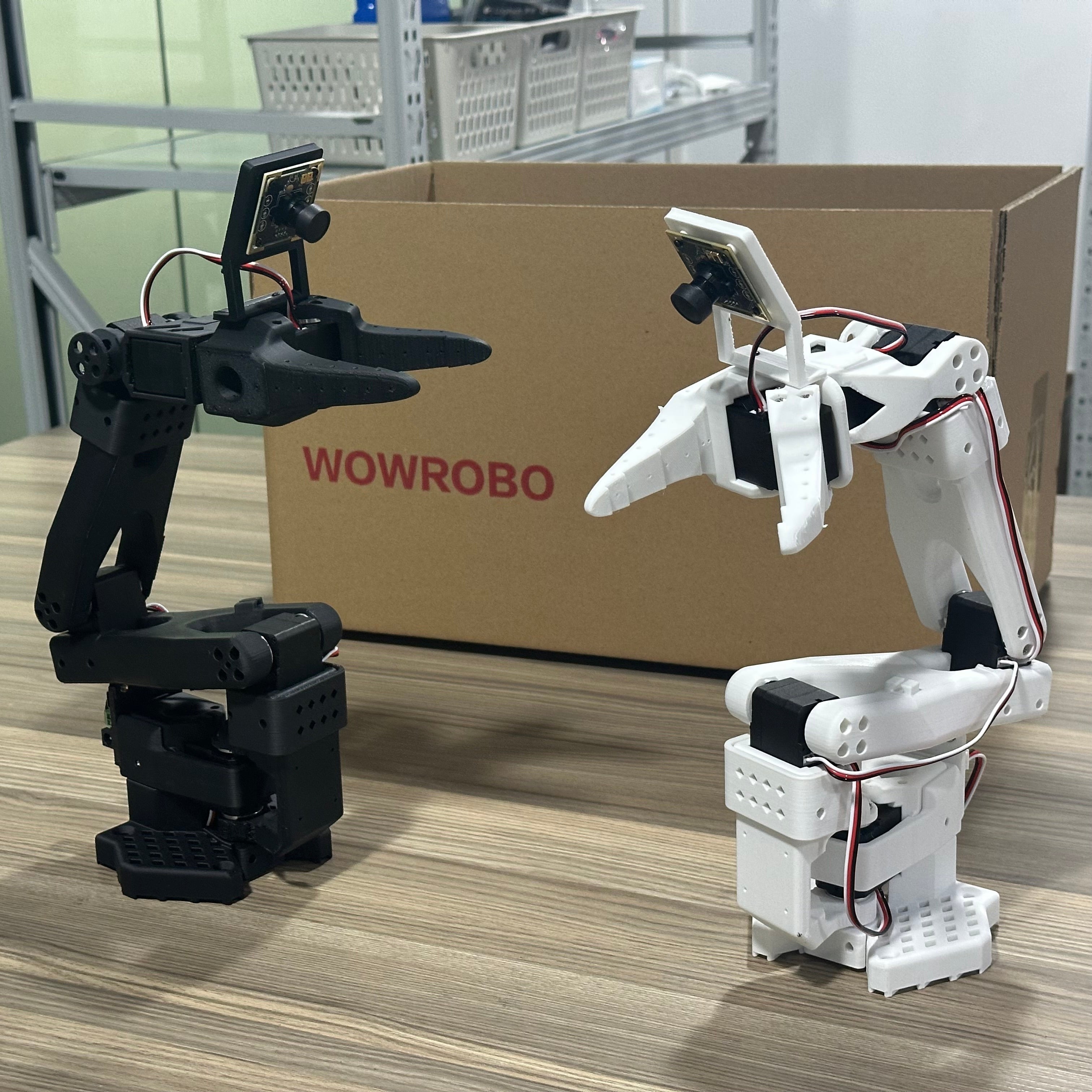 WowRobo ロボティクス SO-ARM100 ロボットアーム – DIYキット & 完成品