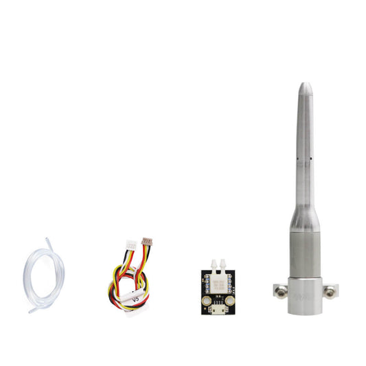 CUAV MS4525 Airspeed Sensor with Pitot Tube for Fixed-Wing VTOL UAV, I2C, ArduPilot & PX4 Support