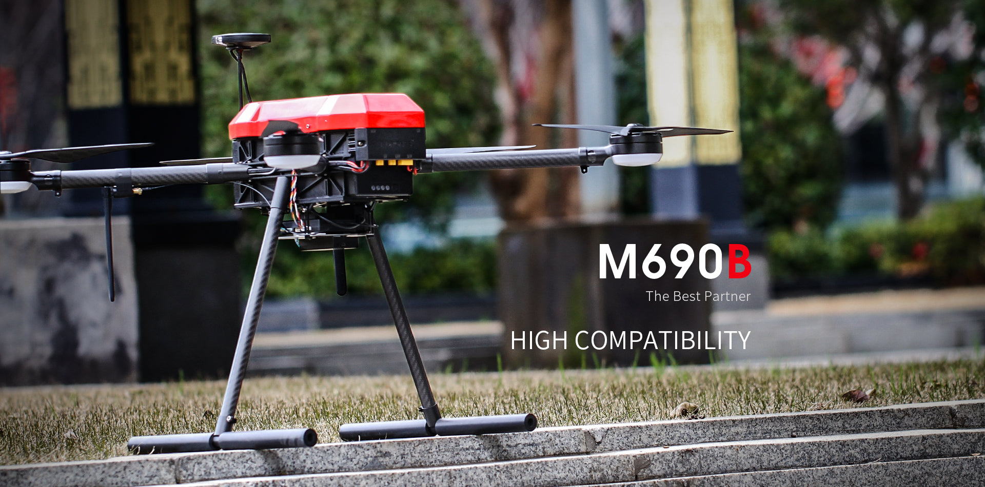 T-Motor T-Drone, Compact industrial drone with 2kg payload and 1-hour endurance.