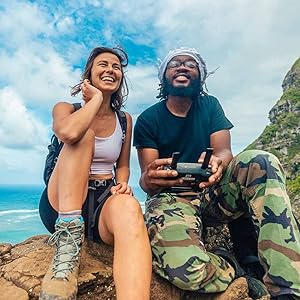 EXO Mini Drone, f/2.2-f/12 Aperture Your perfect moments don’t need perfect light