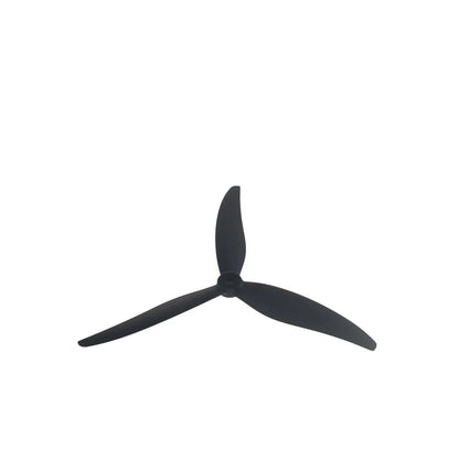 DarwinFPV 8040-3 glass fiber nylon 3-blade propeller, black, single prop on white background