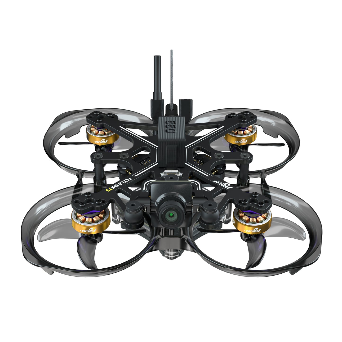 Flywoo FlyLens 75 HD HDZero 2S brushless whoop FPV drone with ducted prop guards and front camera
