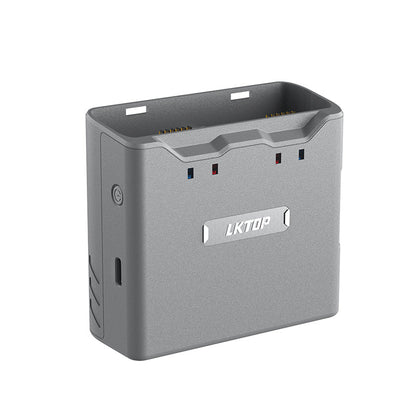 LKTOP Battery Charging Hub for DJI Mini 4K/Mini 2 Series, Parallel Dual‑Battery Charging, USB Power Bank, 30W Charger