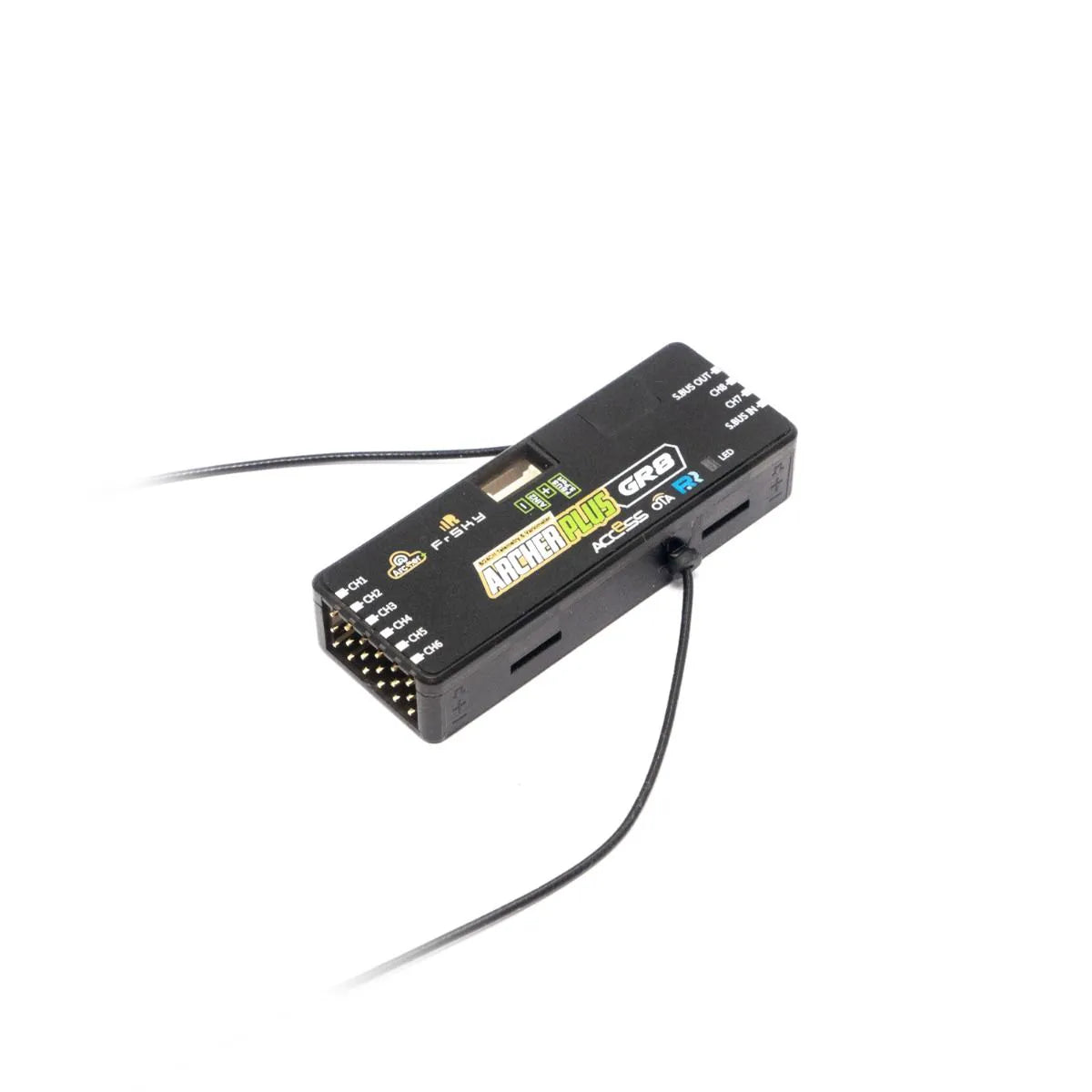 FrSky ARCHER PLUS GR8 Receiver - 2.4G ACCESS/ACCST D16 8 high-precision PWM channel ports