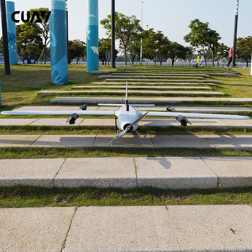 CUAV Raefly VT260 VTOL - 260KM Range 2650mm Wingspan 210 Minutes 2.5KG Payload Carbon Fiber VTOL UAV for Surveying Mapping Fixed Wing Airplane Drone
