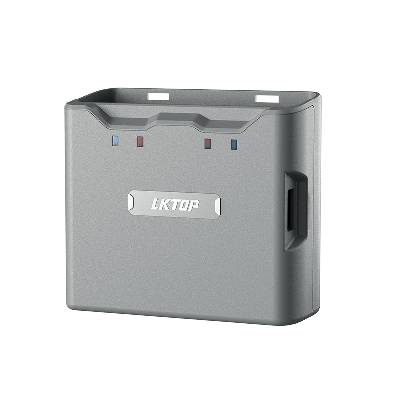 LKTOP Battery Charging Hub for DJI Mini 4K/Mini 2 Series, Parallel Dual‑Battery Charging, USB Power Bank, 30W Charger