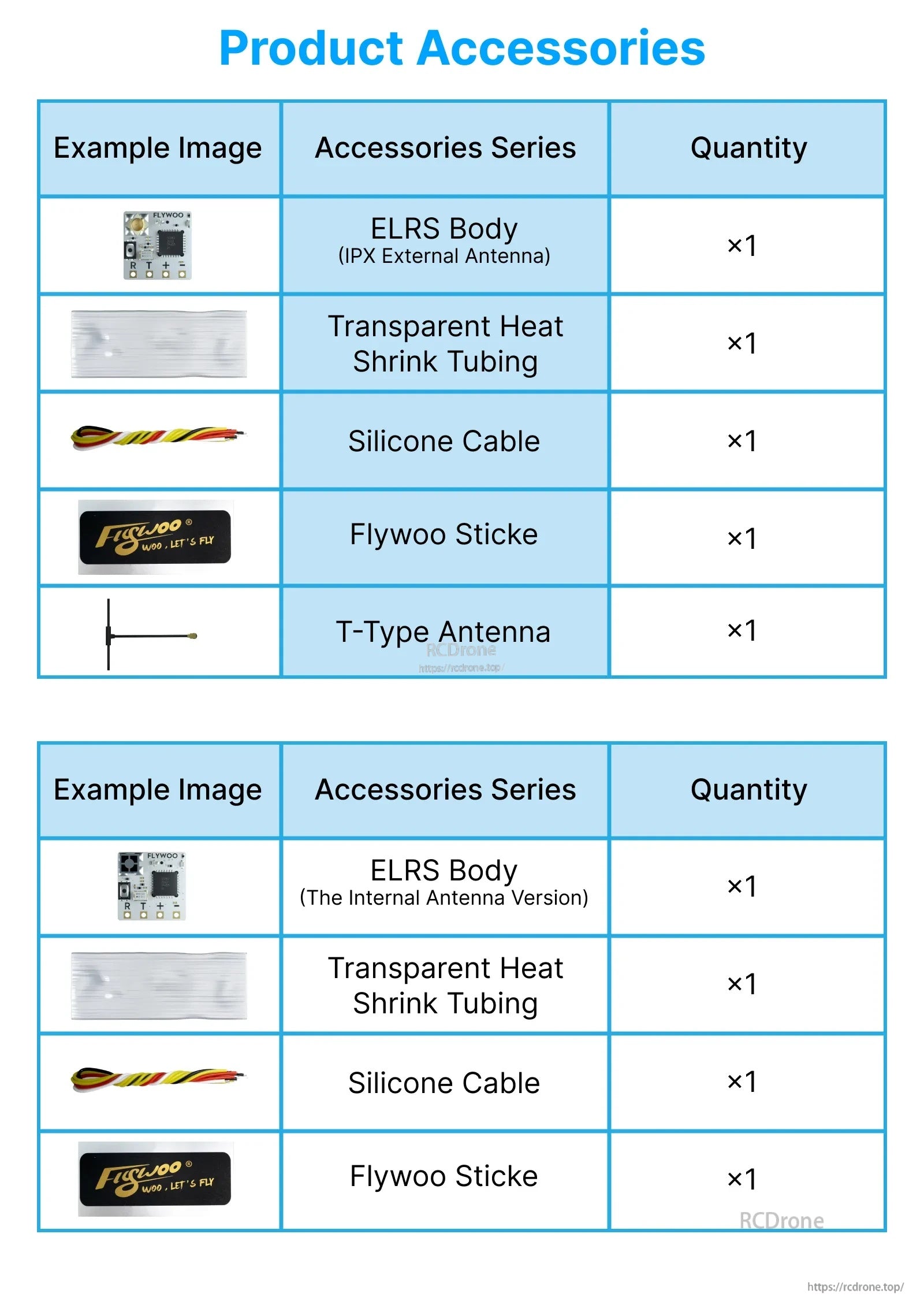 0.4g Flywoo TCXO 2.4G ELRS EL24E \ EL24P