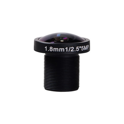 Foxeer M12 5MP 1.8mm IR Block Lens, Foxeer M12 camera lens with 1.8mm focal length, marked 1/2.5" 5MP on the rim
