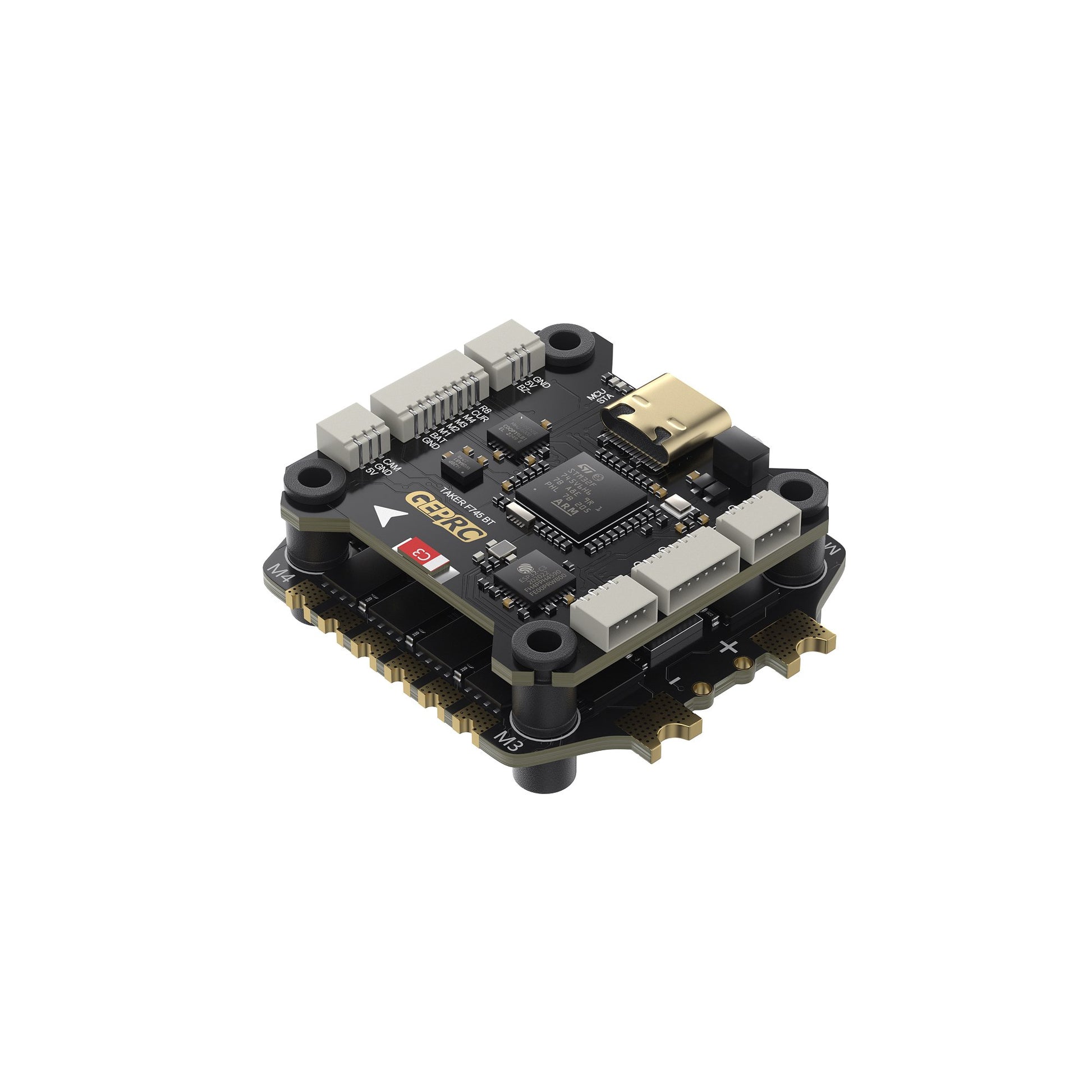 GEPRC TAKER F745 BT 60A Flight Controller Stack – Dual Gyros, 512MB Bl ...