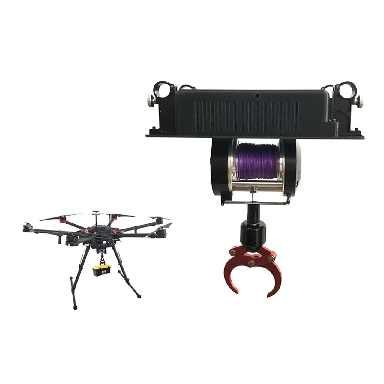 F10 Industrial Drone Winch with 5KG Payload Hook