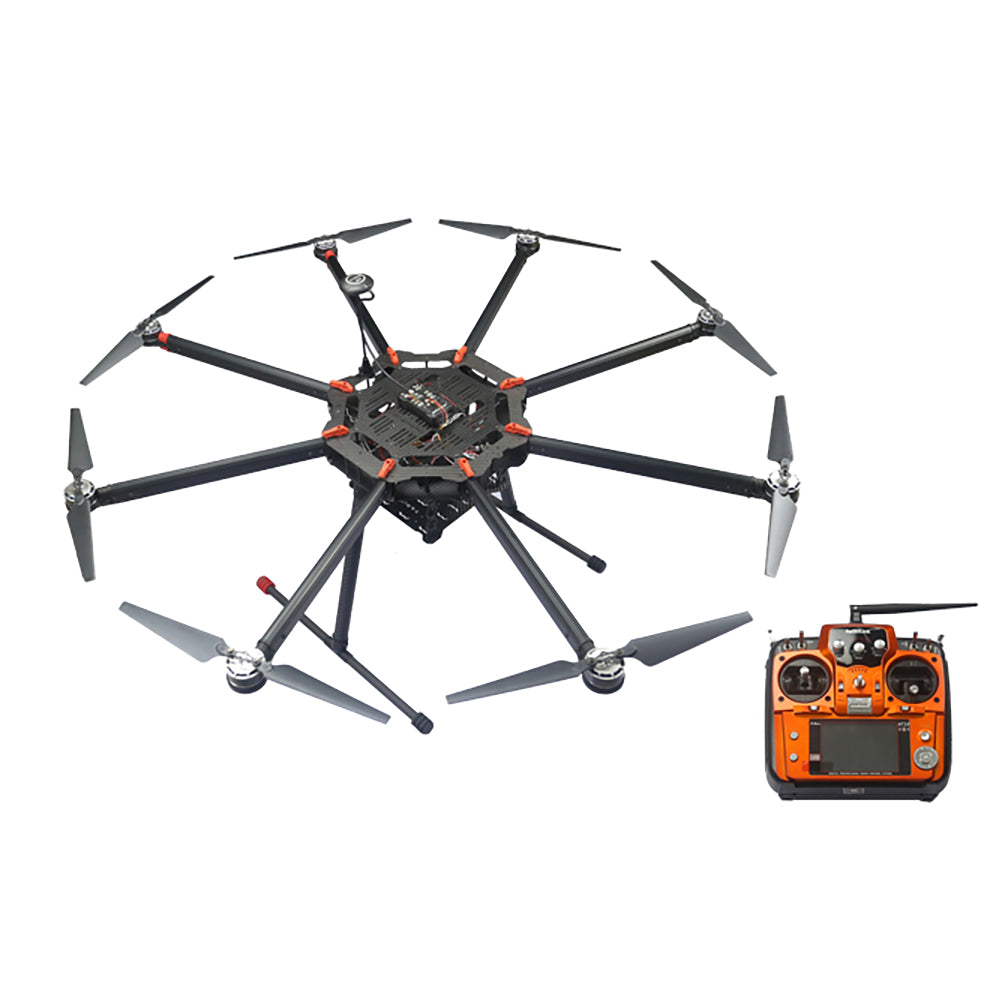 Tarot X8-Lite RTF - Dron industrial octocóptero de 8 ejes, distancia entre ejes de 1050 mm, carga útil de 2 kg, alcance de 4 km