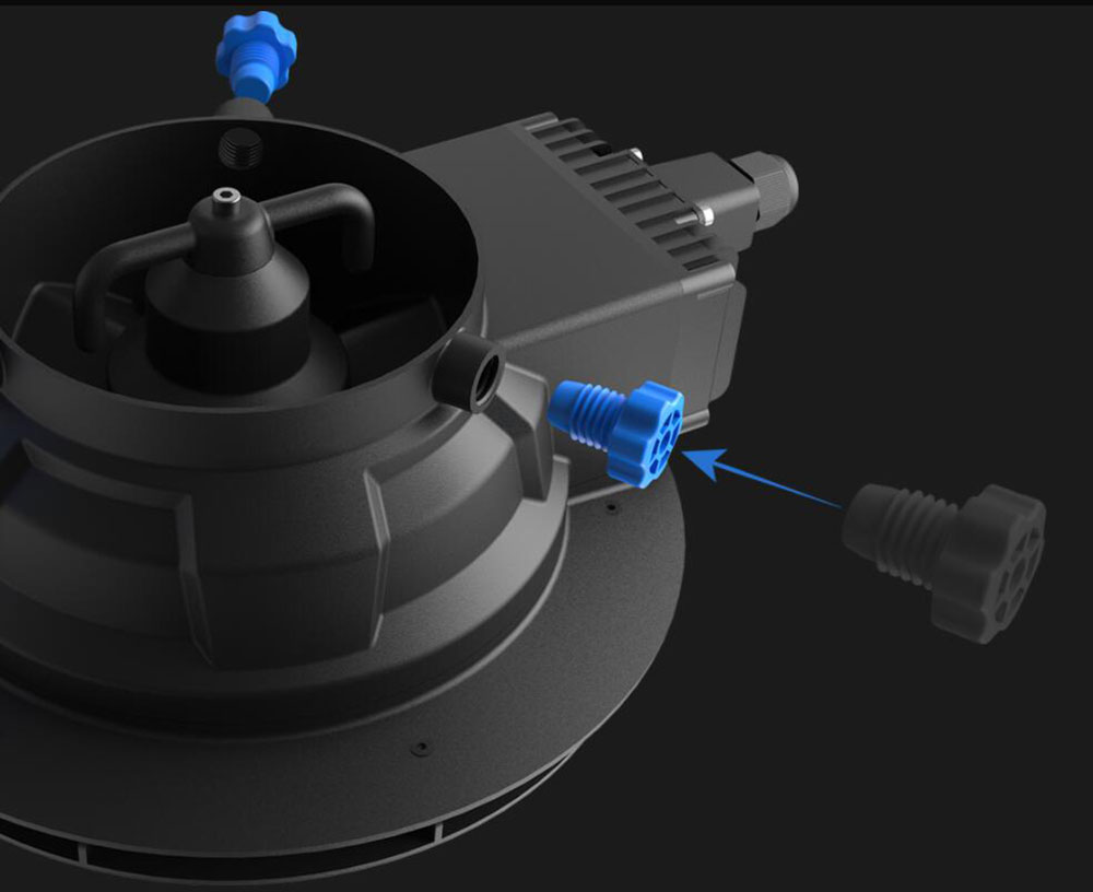 EFT G616 16L Agriculture Drone - 6 Axis 16kg 16L farming spraying system spreader sprayer drone compact with Hobbywing X8 JIYI K3A Pro FC, Skydroid T12 33 EFT G616 16L Agriculture Drone, Integrated Fuselage Frame The fuselage frame of the G410 Agriculture spraying drone is